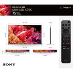 Sony BRAVIA XR  75" 4K Smart Google TV w /  backlit LED & HDR