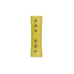 Install Bay 4 ga Vinyl Butt Connector (yellow, 25 pk)