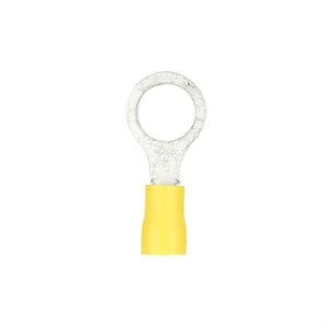 Install Bay 12-10 ga #10 Vinyl Ring Terminal (yellow, 100pk)