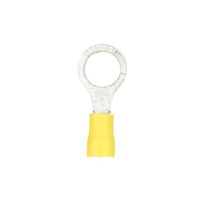 Install Bay 12-10 ga 3 / 8" Ring Terminal (yellow, 100 pk)