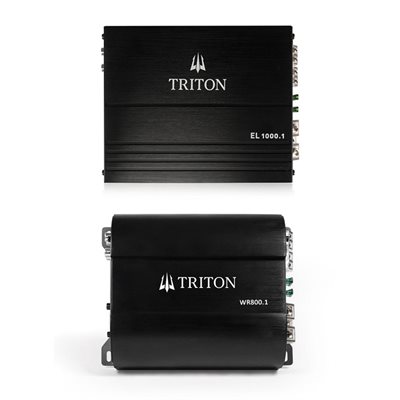 Triton Audio Class D Mono 1000W Amplifier + WR800.1 800W Mono Amplifier