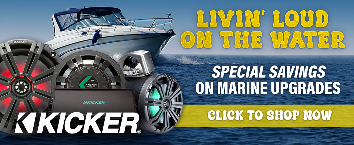 Kicker...Living loud on the water