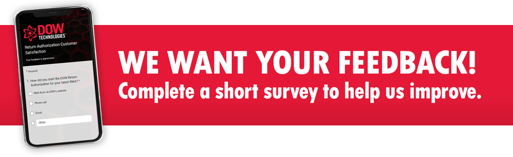 We want your feedback! Complete a short survey to help us improve.