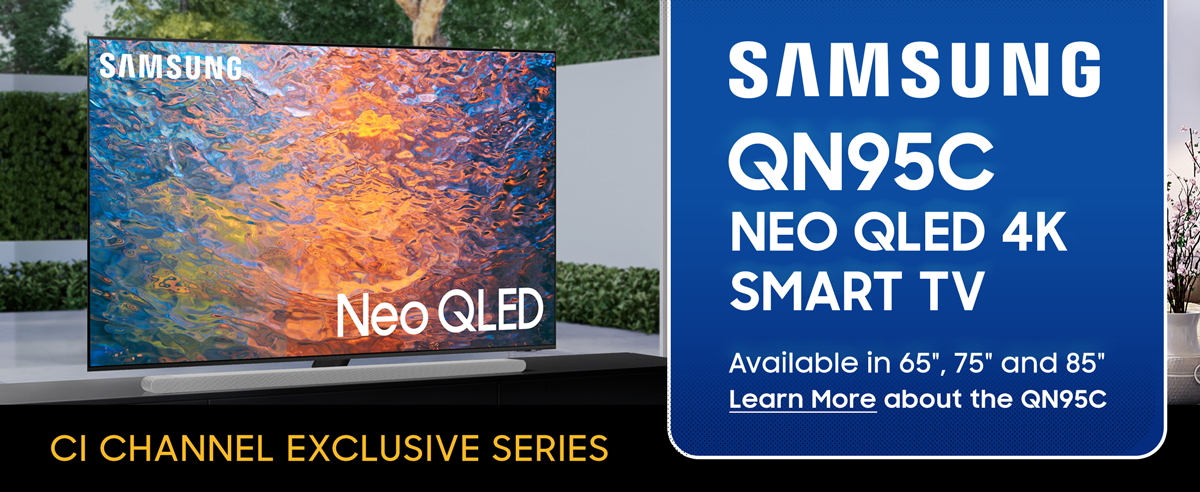 Samsung QN95C Neo QLED 4K Smart TV...CI Channel Exclusive Series...Available in 65